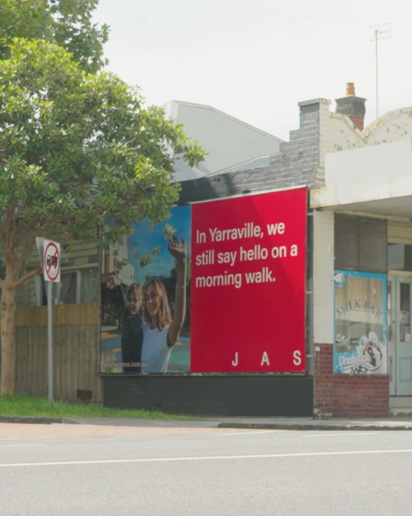 Jas Stephens billboard